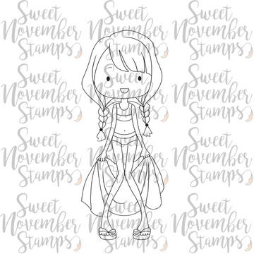 Digital Stamp - Sweet November Vault: Lily