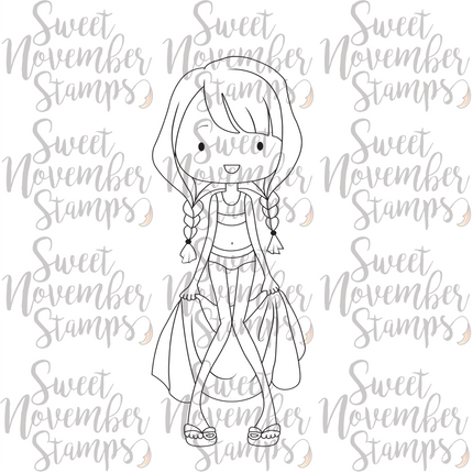 Digital Stamp - Sweet November Vault: Lily
