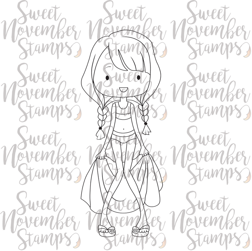 Digital Stamp - Sweet November Vault: Lily