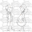 Digital Stamp - The Brownies: Jonagold and Marigold