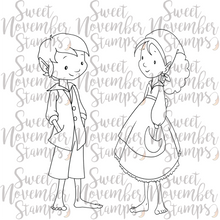 Load image into Gallery viewer, Digital Stamp - The Brownies: Jonagold and Marigold
