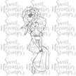 Digital Stamp - Peony Fae