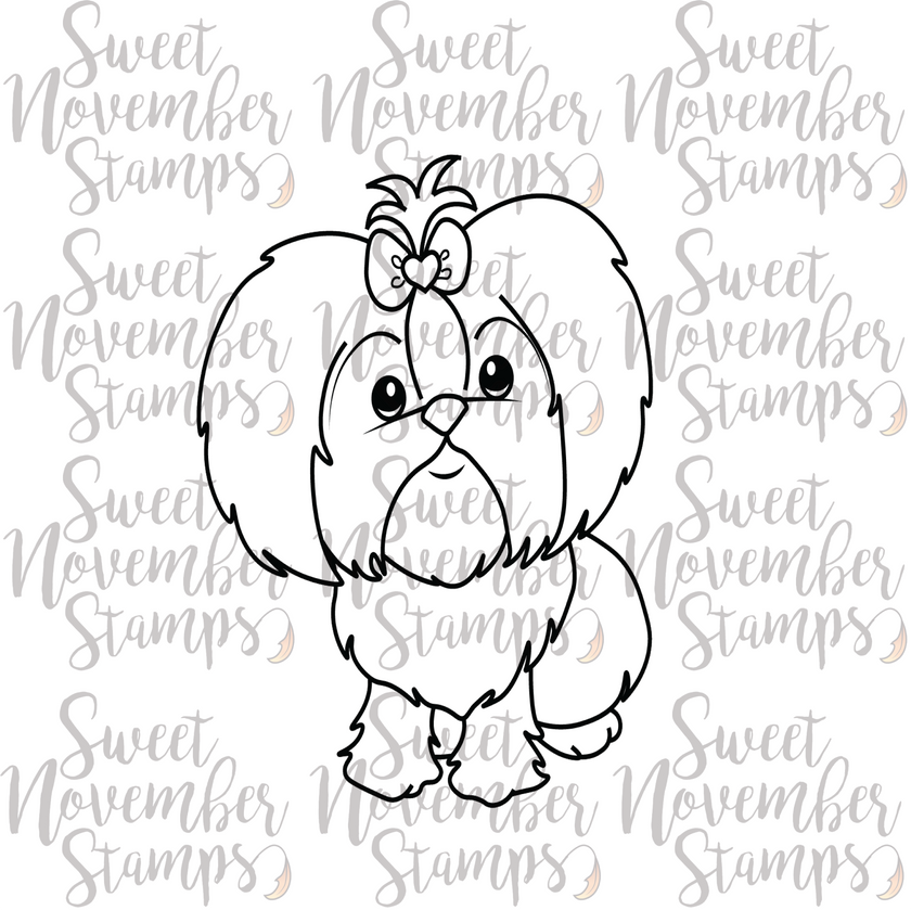 Digital Stamp - Puppy Love