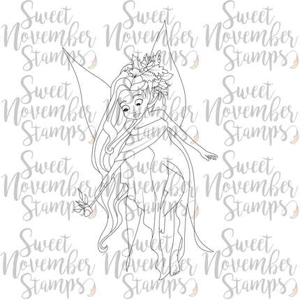 Digital Stamp - Queen November Fairy