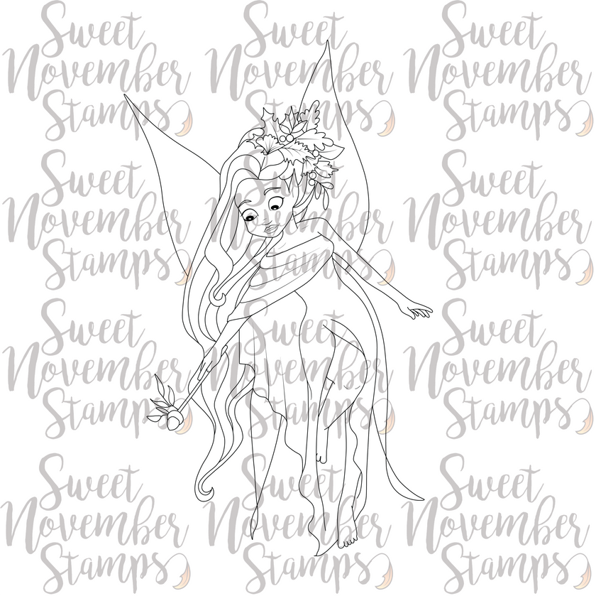 Digital Stamp - Queen November Fairy