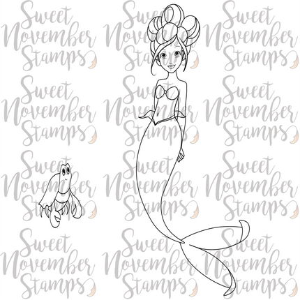 Digital Stamp - Sweet November Vault: Sandy Breakwater and Mamma Crabby