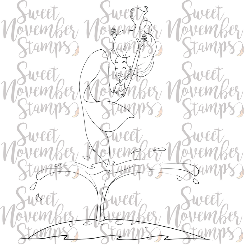 Digital Stamp - Splash Seasong