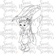 Digital Stamp - Fairy Tot: April