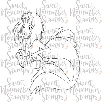Digital Stamp - Belly Rubs