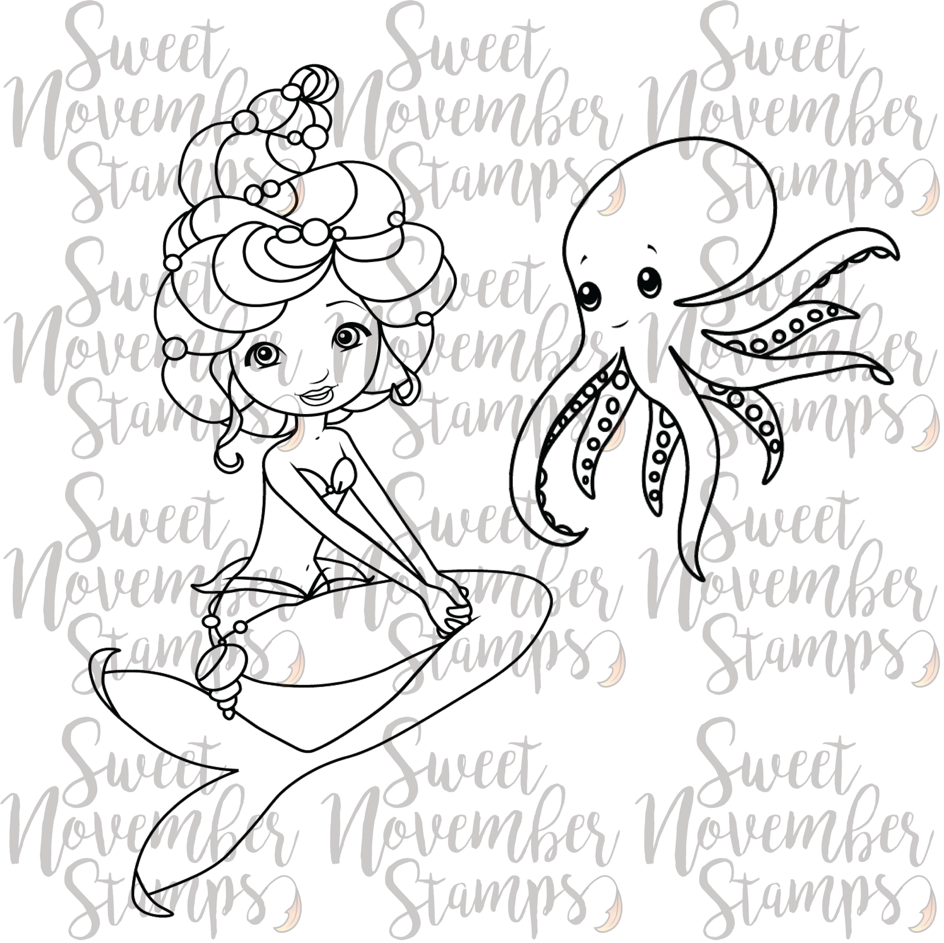 Digital Stamp - Sweet November Vault: Bubbles Lostlagoon and Palu