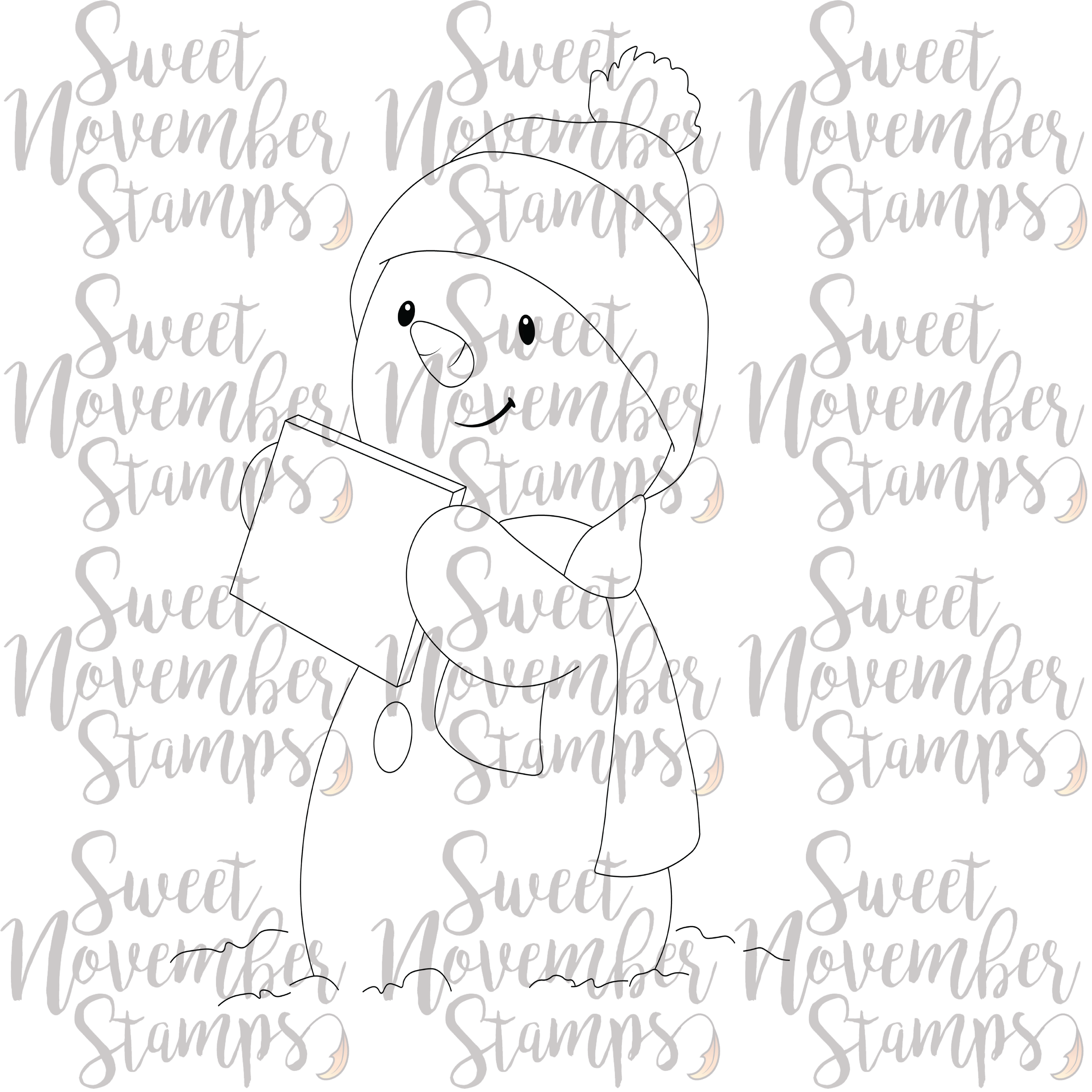 Digital Stamp - Chillburrrr