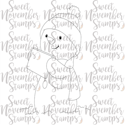 Digital Stamp - Chillburrrr