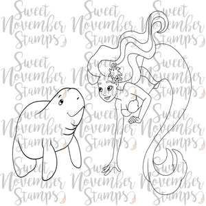 Digital Stamp - Deep Sea Friends: Delta Deepcove and Grover