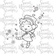 Digital Stamp - Fairwee: Snow Flurry Emaline