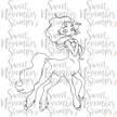 Digital Stamp - Fairytale Beauty Pageant: Fauna Meadowdancer