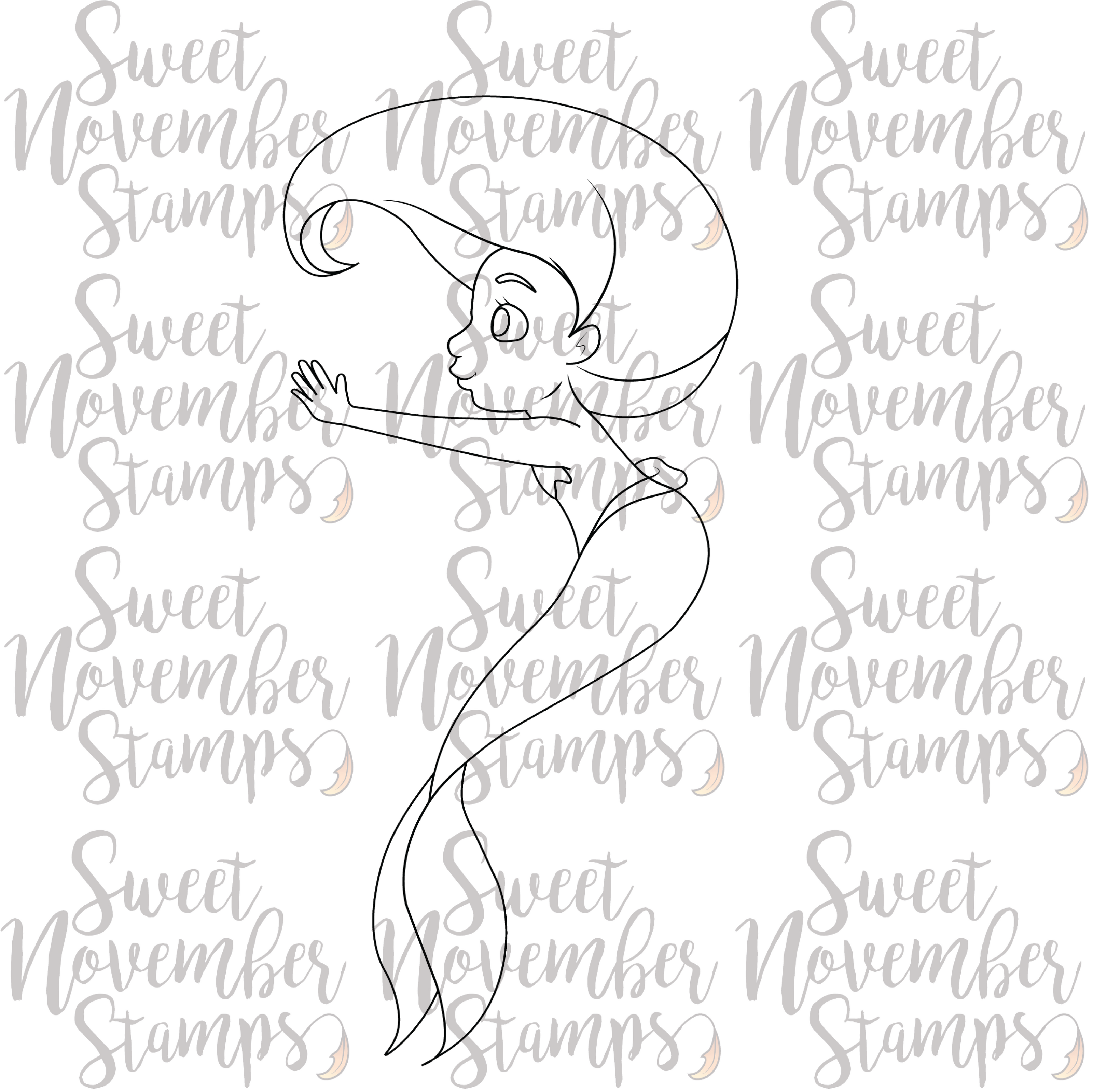 Digital Stamp - February Mertot