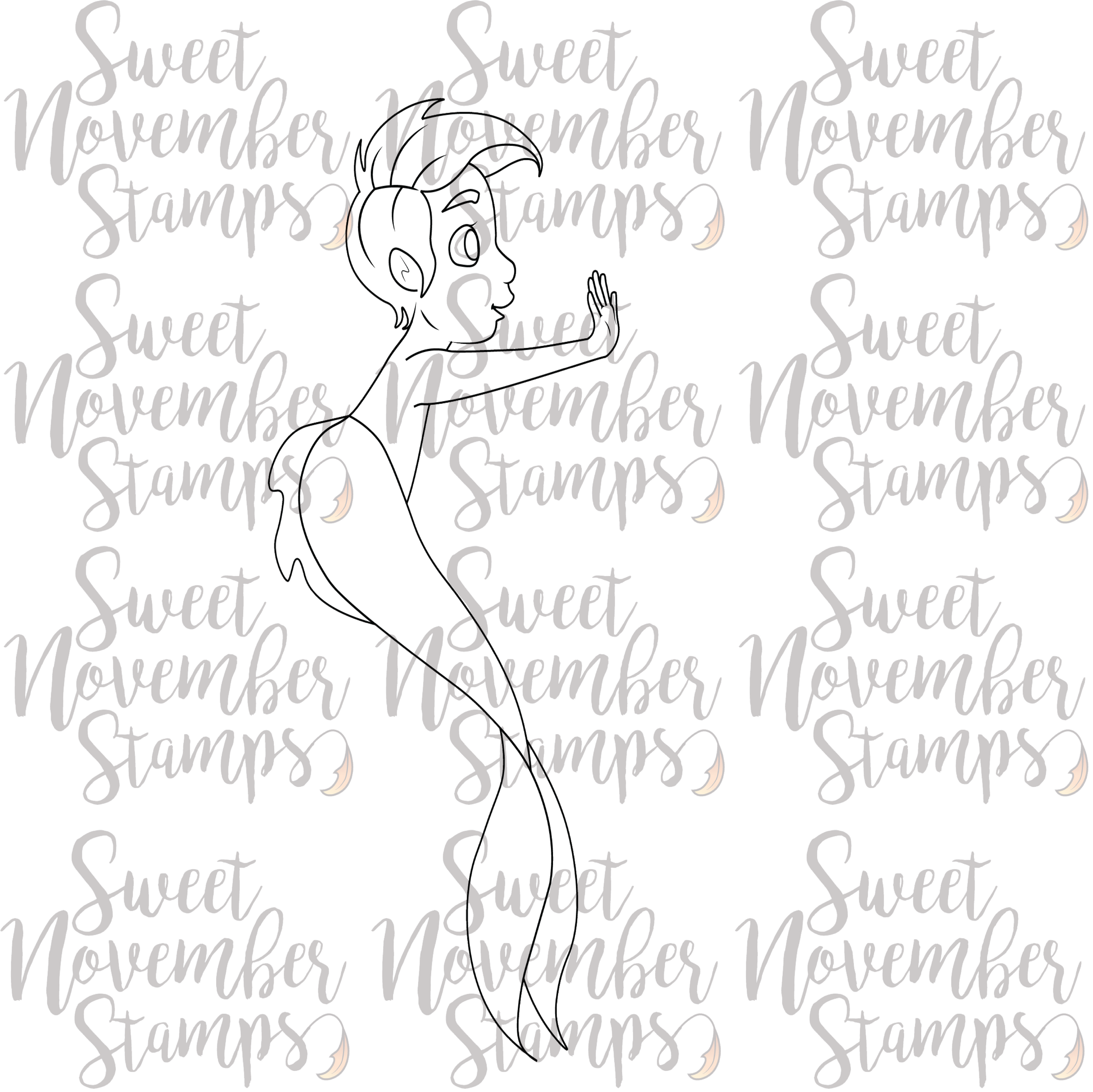 Digital Stamp - Finn