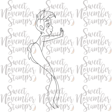 Digital Stamp - Finn