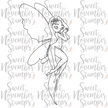 Digital Stamp - Fairytale Beauty Pageant: Flora Sweetbrier