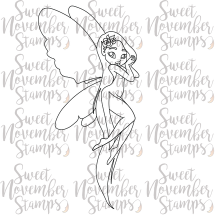 Digital Stamp - Fairytale Beauty Pageant: Flora Sweetbrier