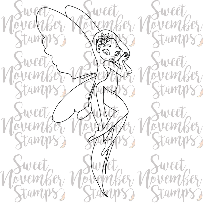 Digital Stamp - Fairytale Beauty Pageant: Flora Sweetbrier