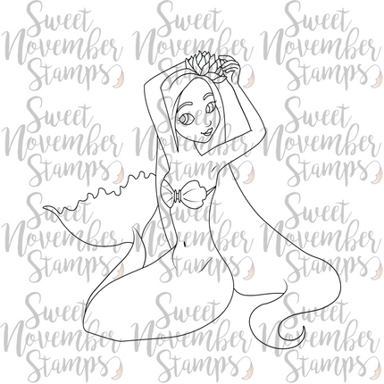 Digital Stamp - Fairytale Beauty Pageant: Isla Tidecaller