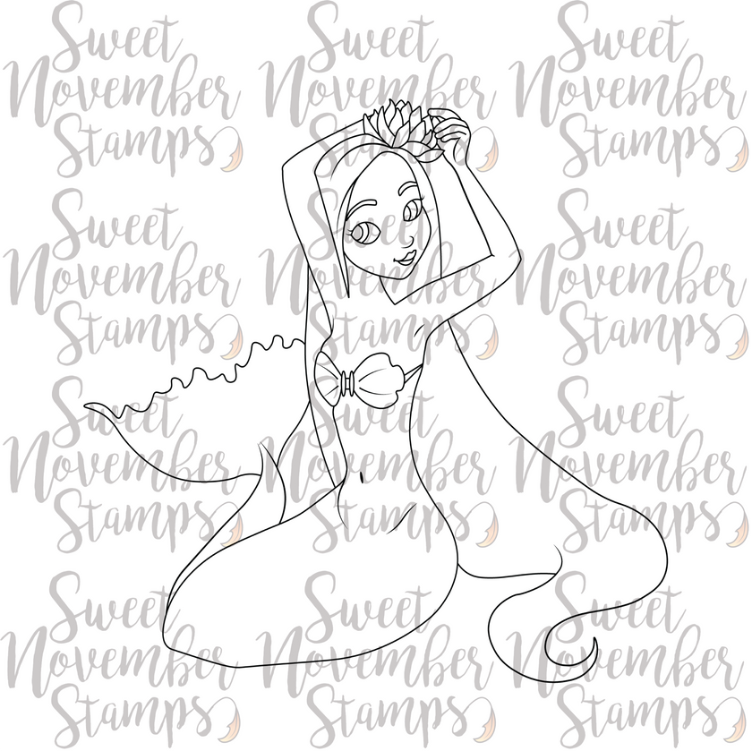 Digital Stamp - Fairytale Beauty Pageant: Isla Tidecaller