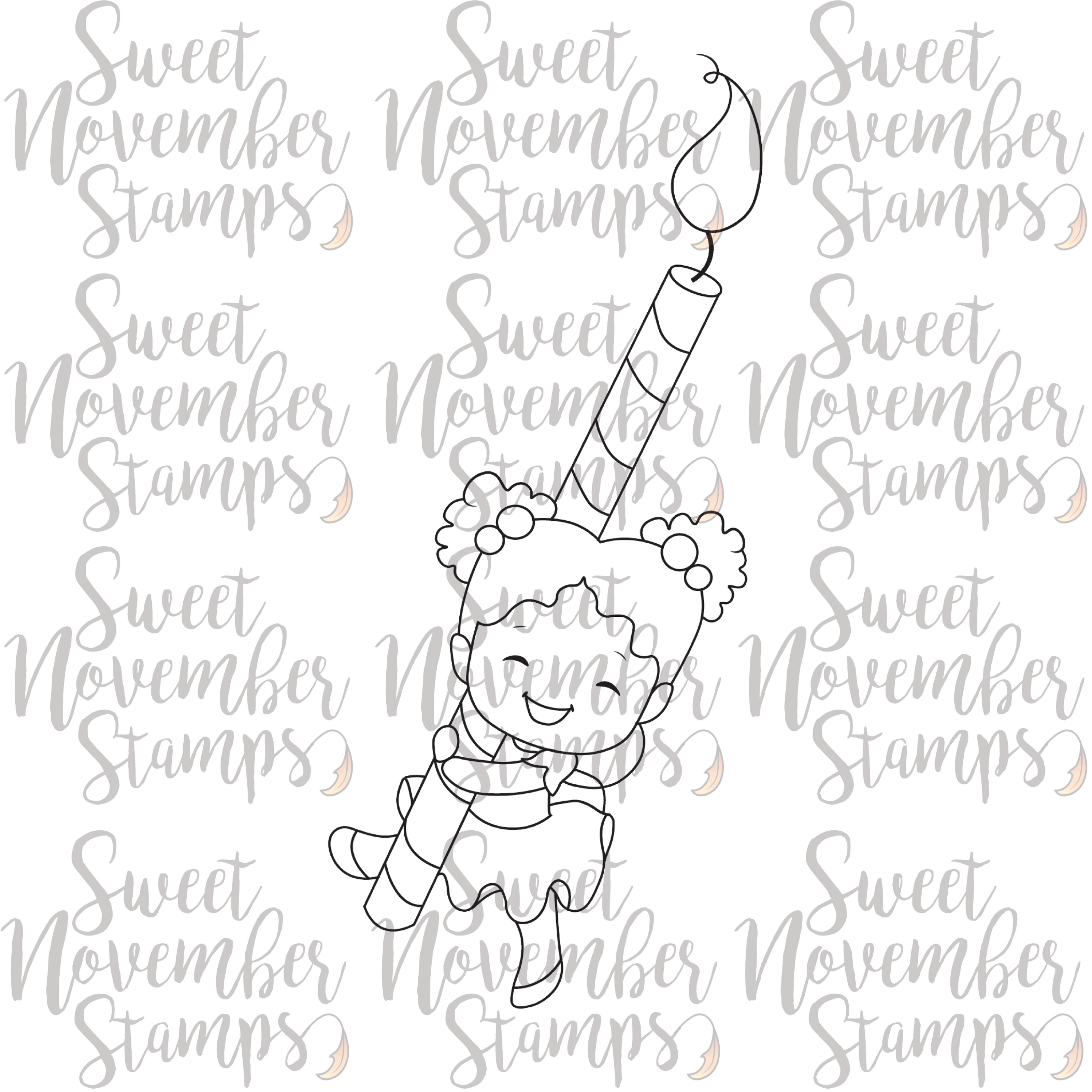 Digital Stamp - Sweet November Vault: Jilly's Candle
