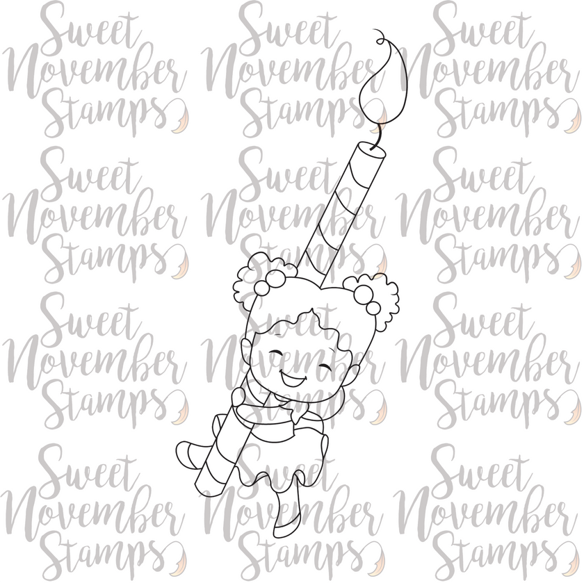Digital Stamp - Sweet November Vault: Jilly's Candle