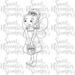 Digital Stamp - Fairy Tot: July