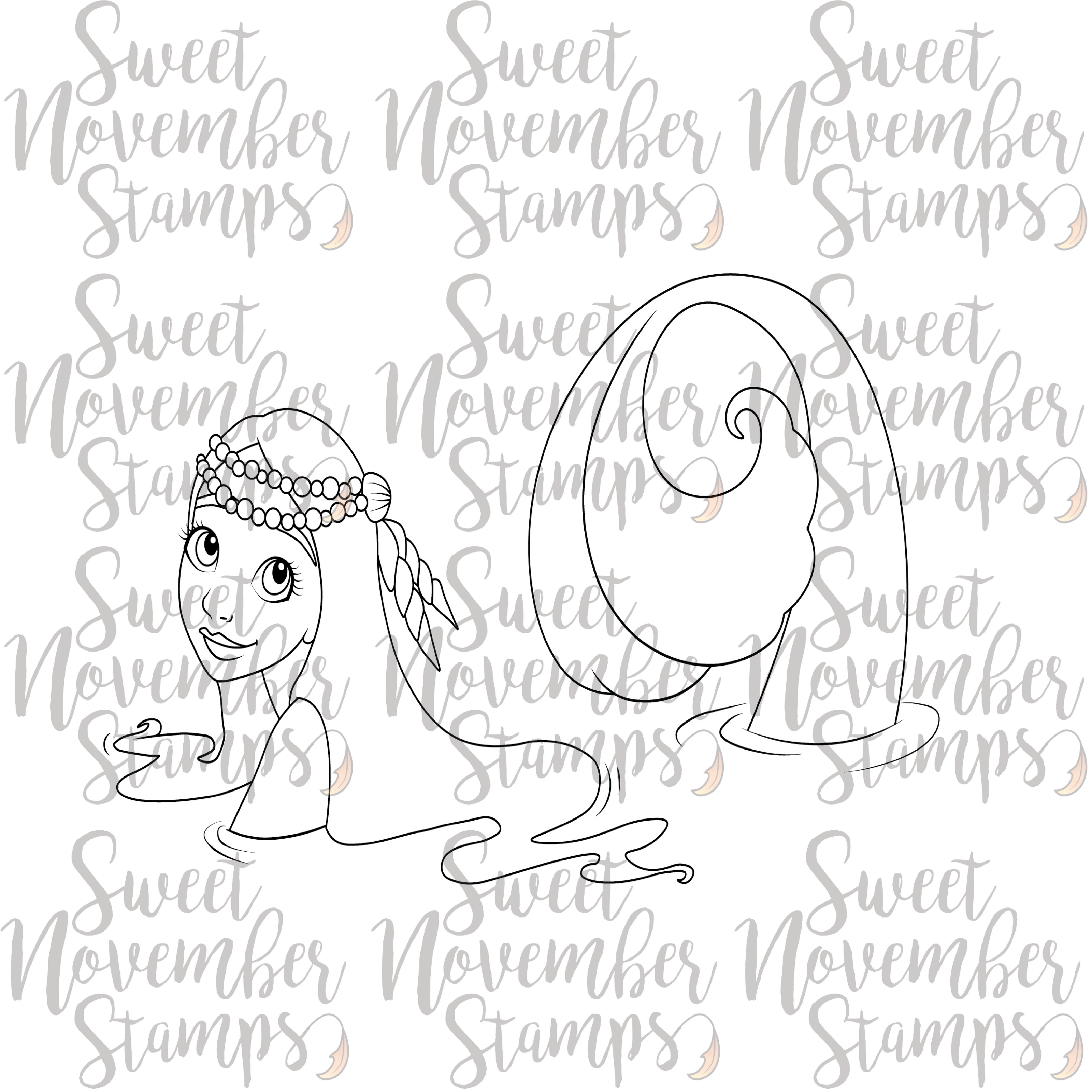 Digital Stamp - Surfacing - Loire