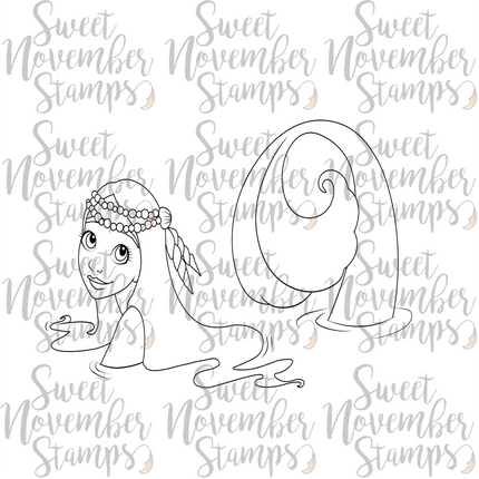 Digital Stamp - Surfacing - Loire