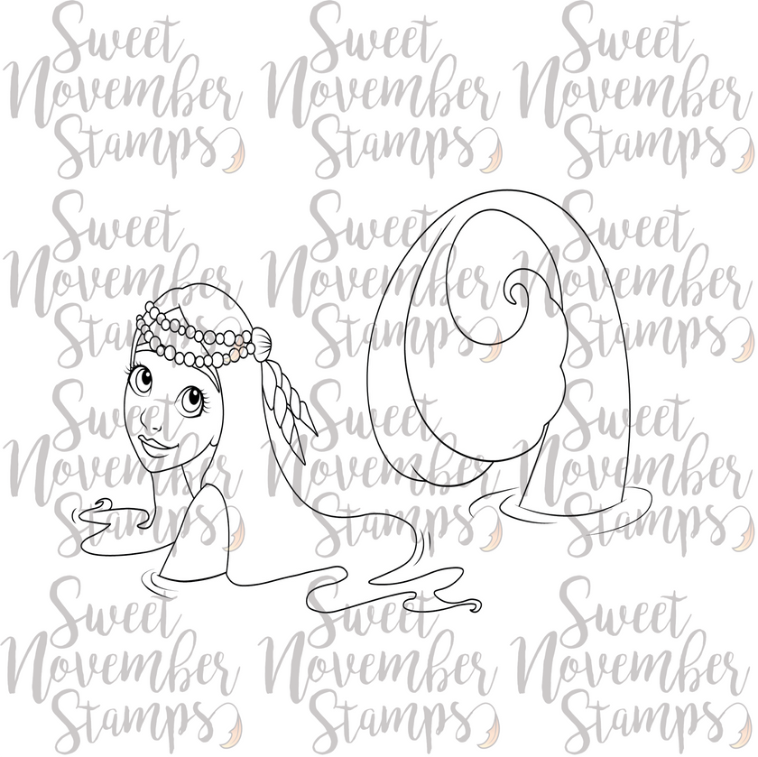 Digital Stamp - Surfacing - Loire