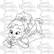 Digital Stamp - Fairy Tot: March