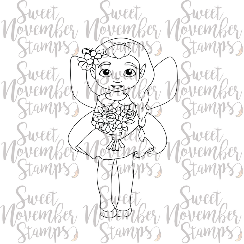Digital Stamp - Fairy Tot: May