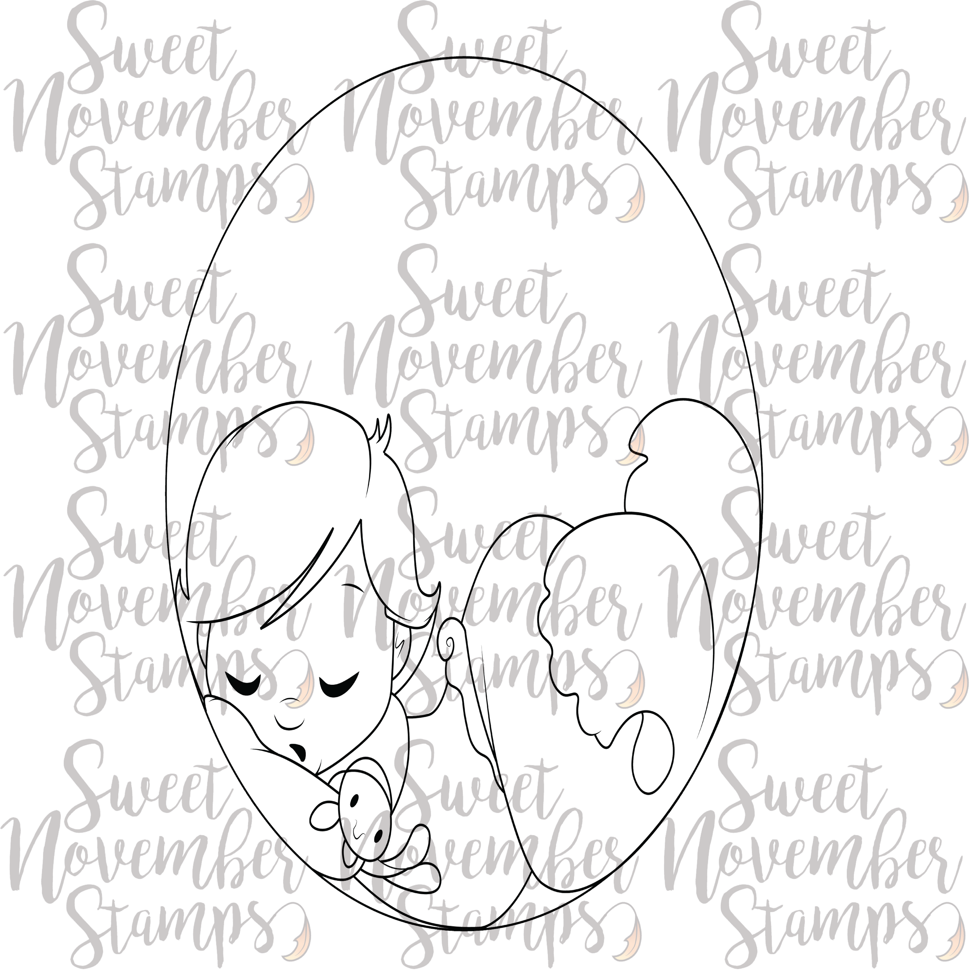 Digital Stamp - May Mertot