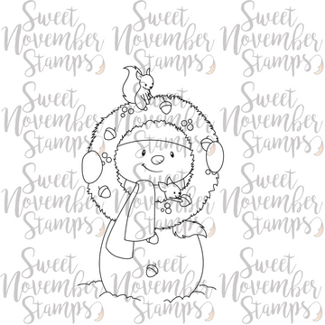 Digital Stamp - Snow Friend: Mr. McFlurry