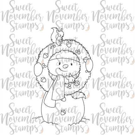 Digital Stamp - Snow Friend: Mr. McFlurry