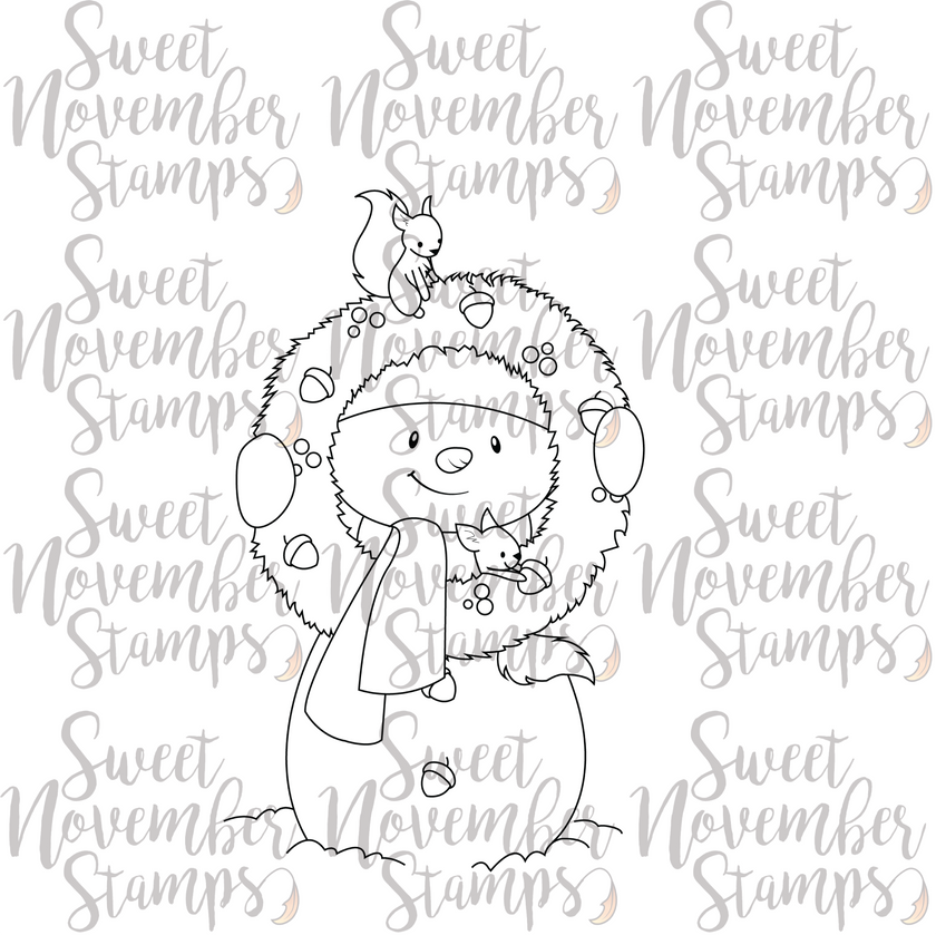 Digital Stamp - Snow Friend: Mr. McFlurry