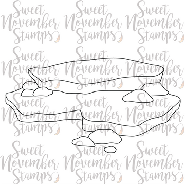 Digital Stamp - Mermaid Rock