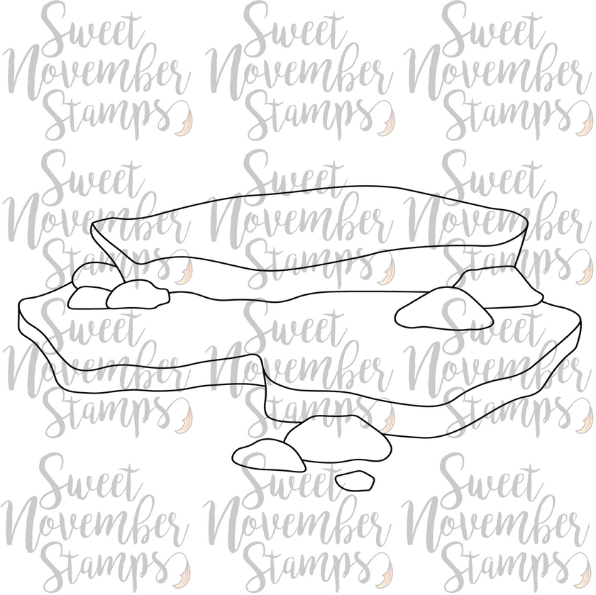 Digital Stamp - Mermaid Rock