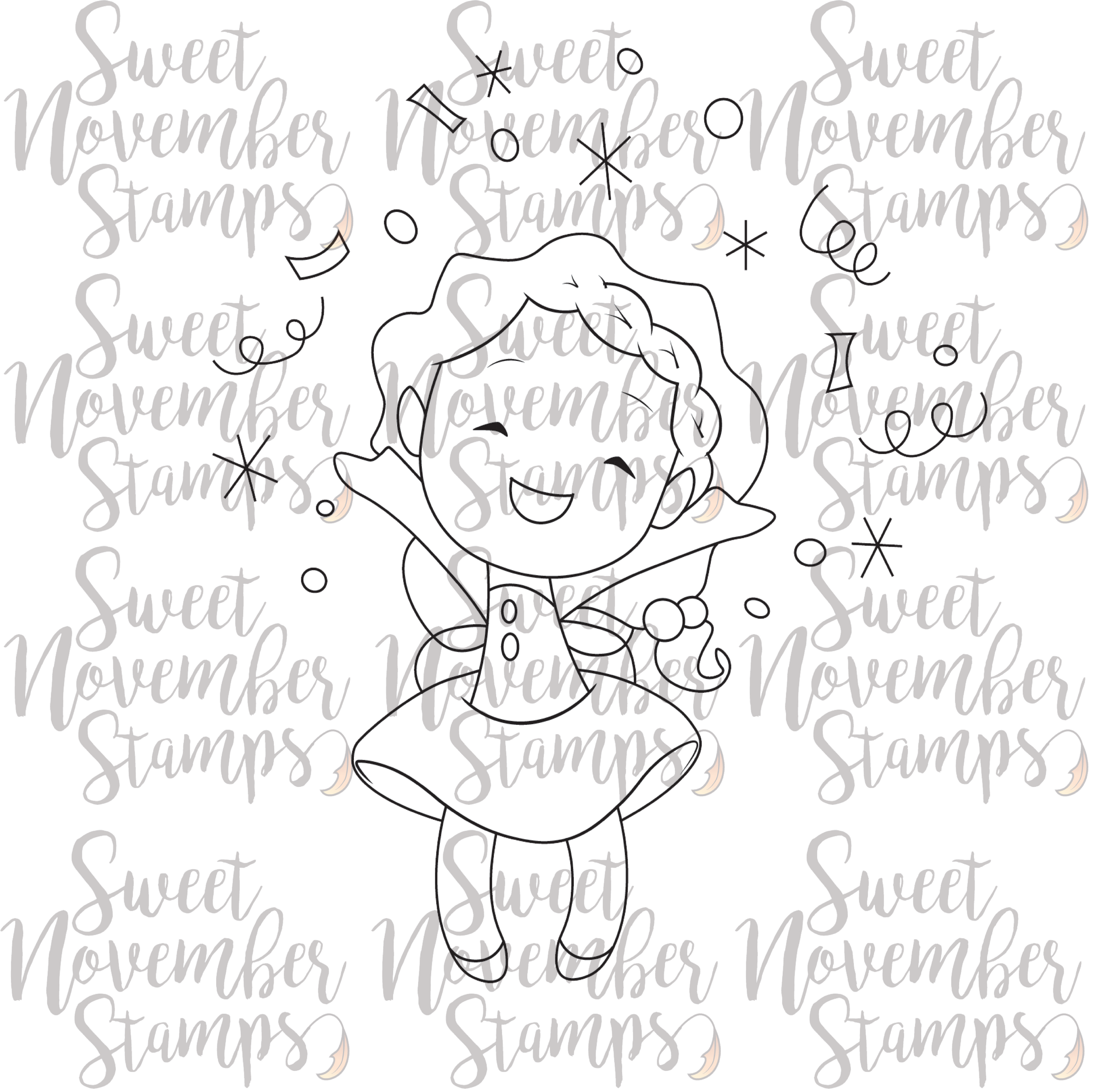 Digital Stamp - Sweet November Vault: Mia's Confetti