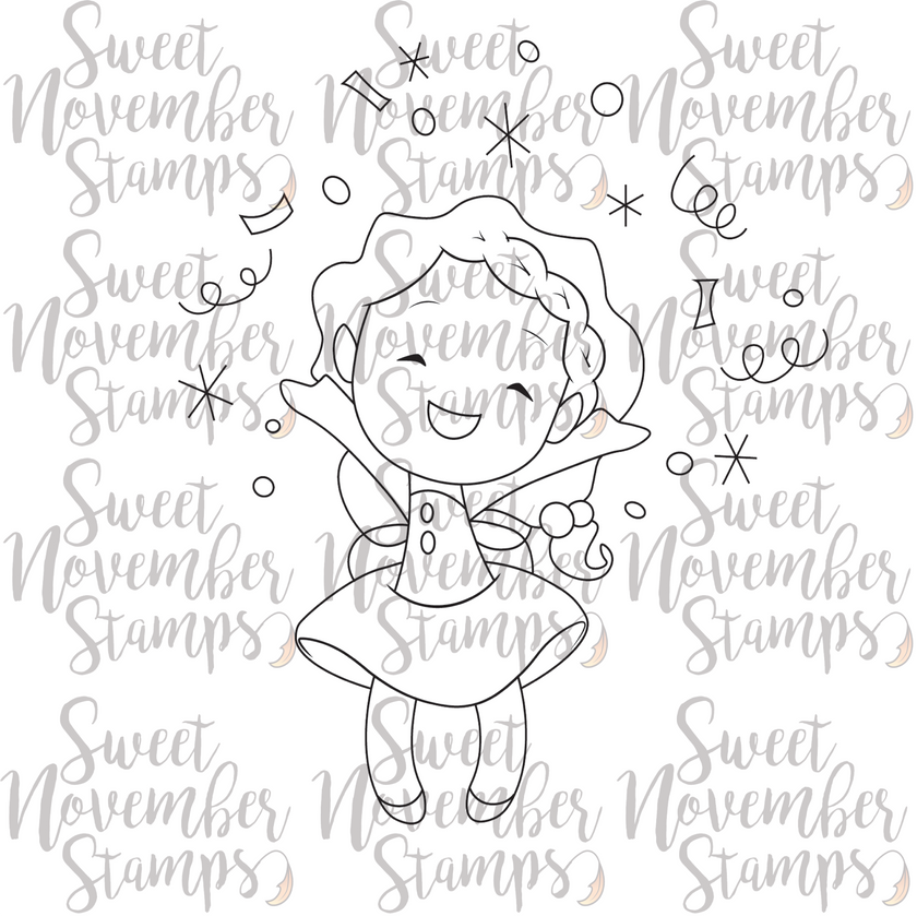 Digital Stamp - Sweet November Vault: Mia's Confetti
