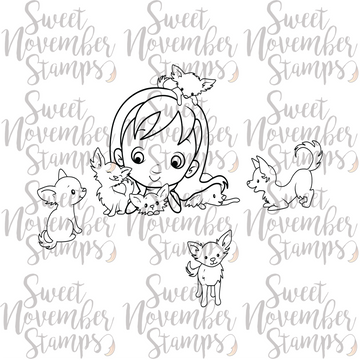 Digital Stamp - Puppy Love: Mickey and the Nuggets