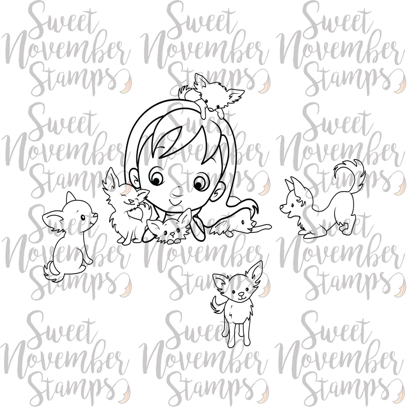 Digital Stamp - Puppy Love: Mickey and the Nuggets