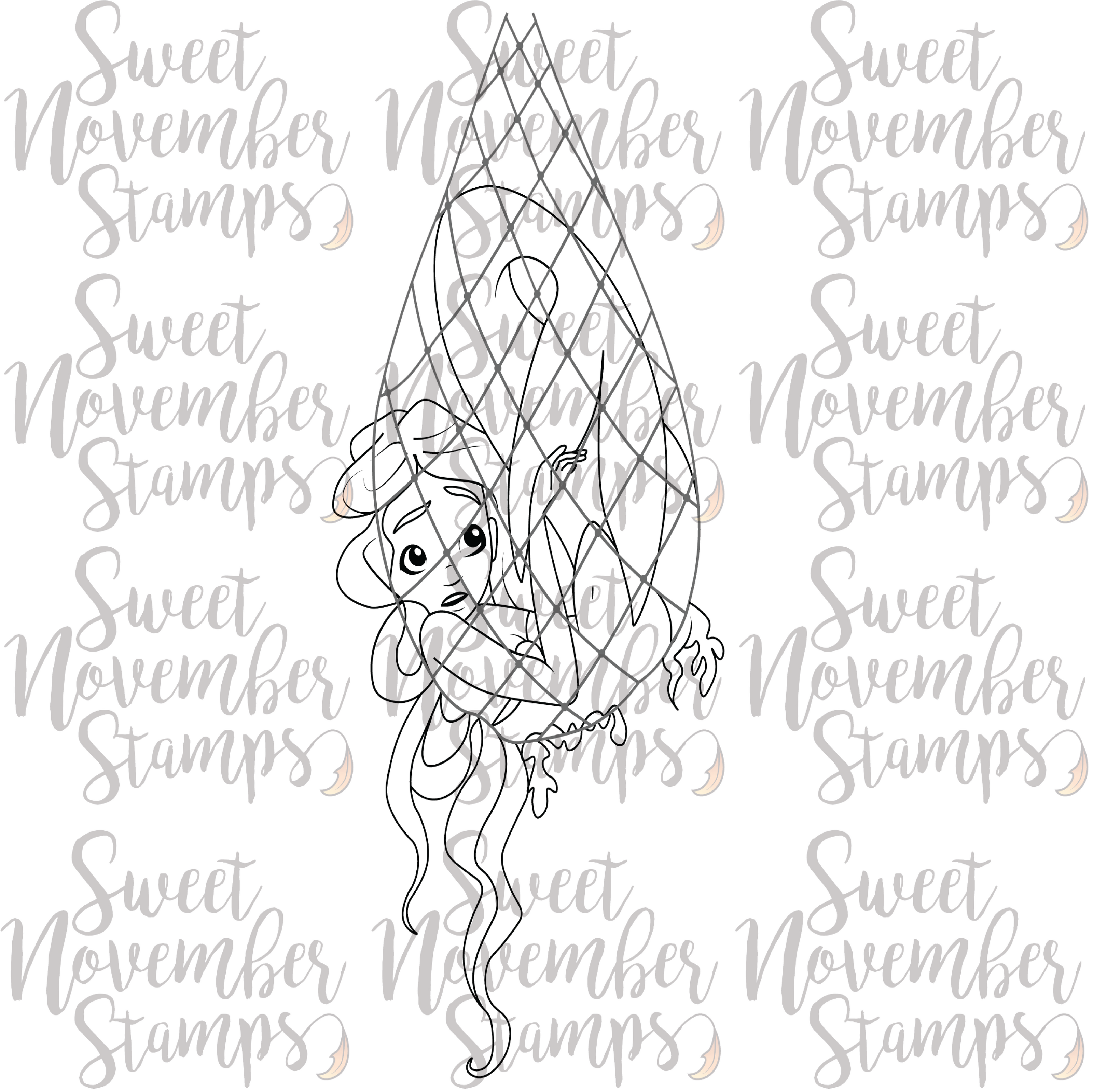 Digital Stamp - Minnow