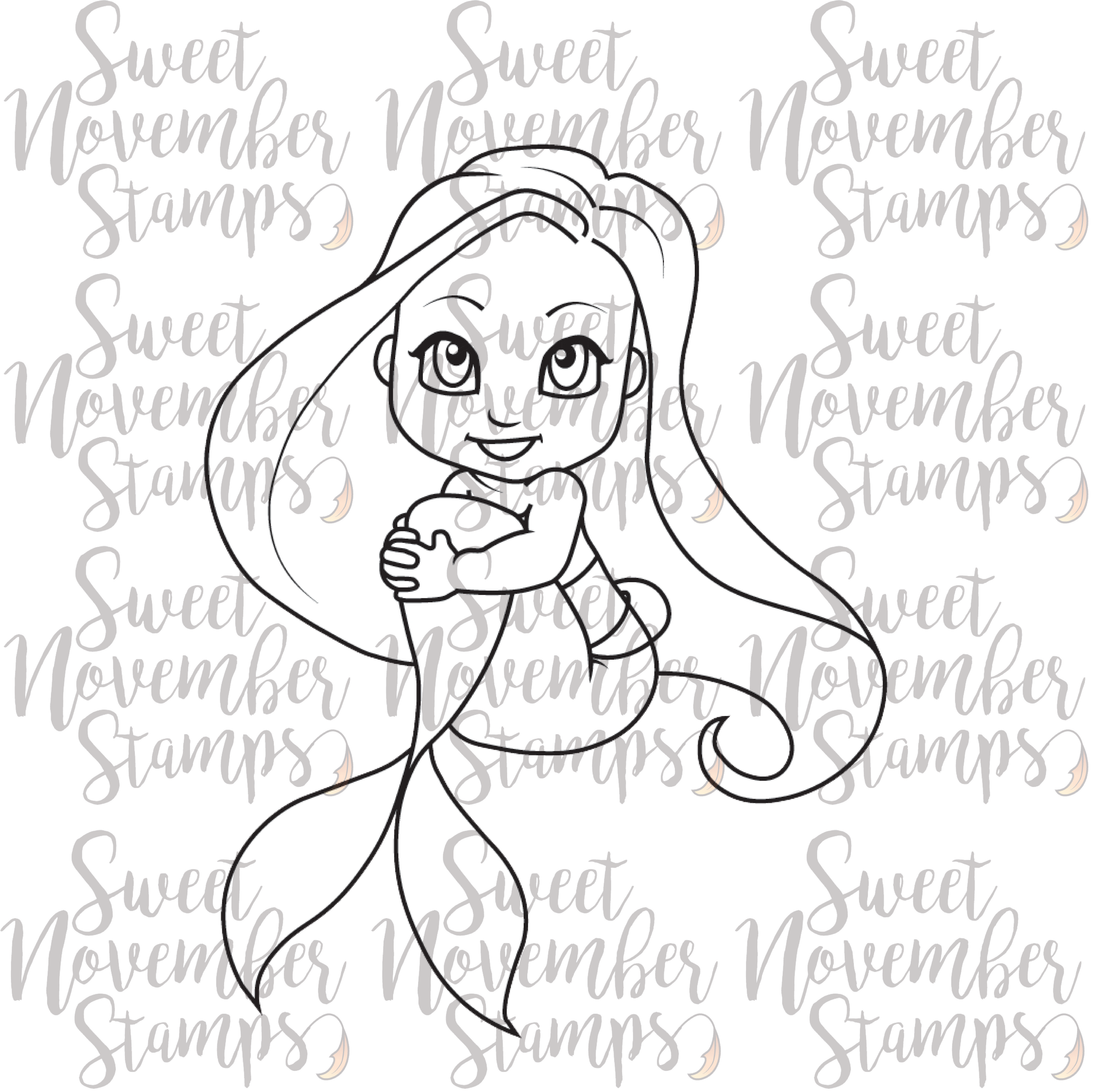 Digital Stamp - Sweet November Vault: Nami