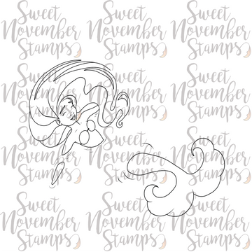Digital Stamp - Surfacing - Nerida