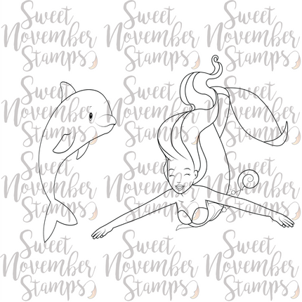 Digital Stamp - Sweet November Vault: Ocean Wavedancer and Echo