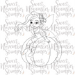 Digital Stamp - Fairy tot: October